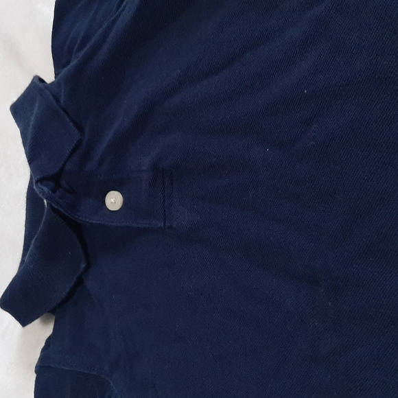 💛10/$20💛 navy polo - Picture 2 of 3